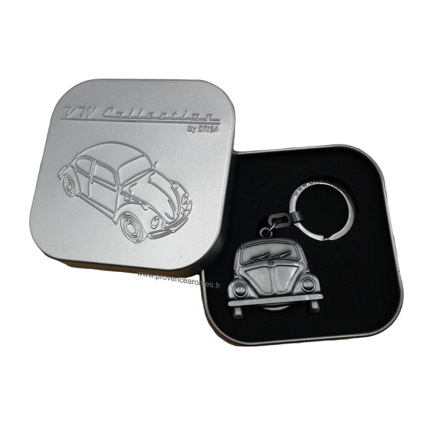 Porte - clés Volkswagen en métal chromé