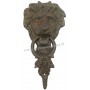 Heurtoir de porte TÊTE DE LION en fonte