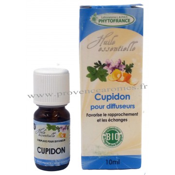 CUPIDON synergie huiles essentielles Bio pour diffuseur