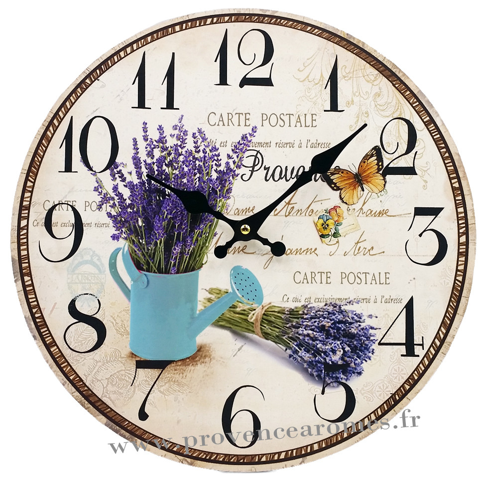 Horloge aimantée BOB L'ÉPONGE collection MYCLOCK - Provence Arômes Tendance  sud