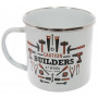 Mug métal émaillé du BRICOLEUR