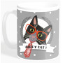 Mug HAPPY CAT CHAT CRAVATE