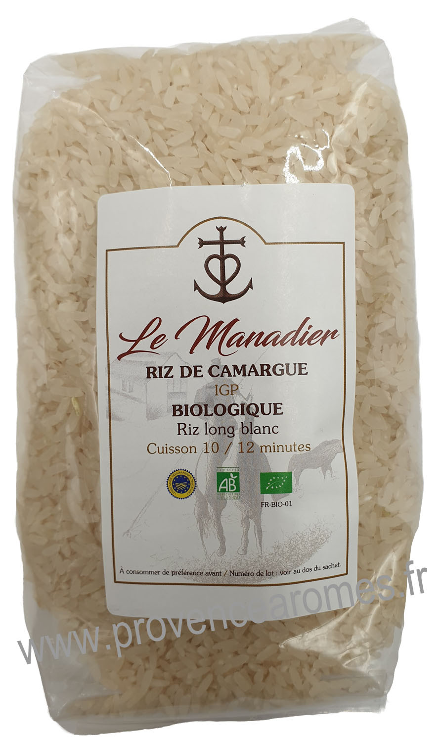 Riz Bio IGP de Camargue · Artisanat de Qualité · Boutique de Sénanque.