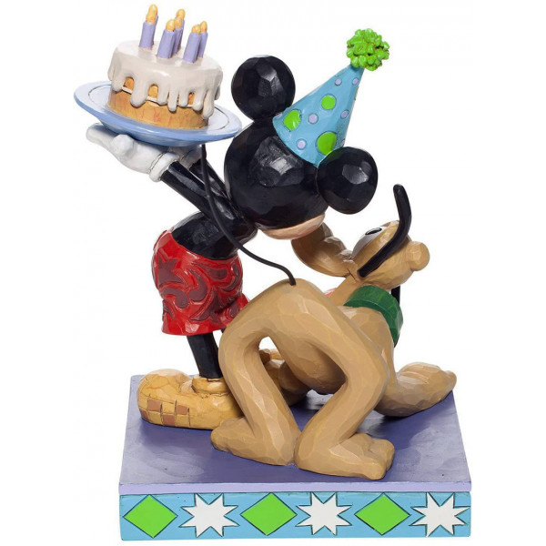 Figurine Mickey anniversaire - 7.5 cm - Planète Gateau