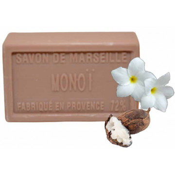 Savon MONOÏ au beurre de karité 100 gr Savon de Marseille Pur végétal