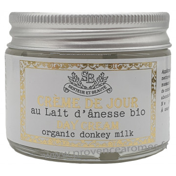 Crème de jour au lait d'ânesse BIO Un été en Provence