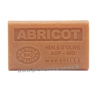 Savon Abricot Exfoliant à l’Huile d’Olive Bio AOP de Provence