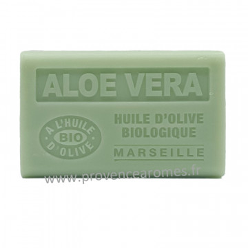 Savon Aloé Vera à l’Huile d’Olive Bio AOP de Provence 125g