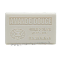 Savon Amande Douce à l’Huile d’Olive Bio AOP de Provence 125g