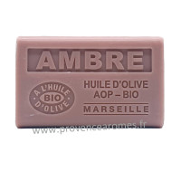 Savon Ambre à l'Huile d'Olive Bio AOP de Provence 125g