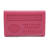 Savon Bois de Santal à l'Huile d'Olive Bio AOP de Provence 125g