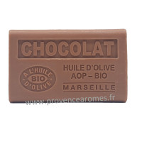 Savon Chocolat à l'Huile d'Olive Bio AOP de Provence 125g