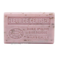 Savon Fleur de Cerisier à l'Huile d'Olive Bio AOP de Provence 125g