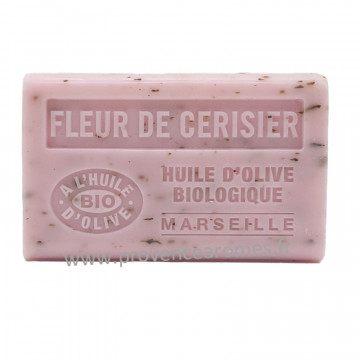 Savon Fleur de Cerisier à l'Huile d'Olive Bio AOP de Provence 125g