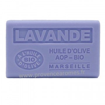 Savon Lavande à l'Huile d'Olive Bio AOP de Provence 125g