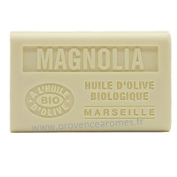 Savon Magnolia à l'Huile d'Olive Bio AOP de Provence 125g