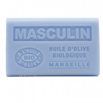 Savon Masculin à l'Huile d'Olive Bio AOP de Provence 125g