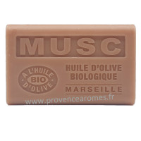 Savon Musc à l'Huile d'Olive Bio AOP de Provence 125g