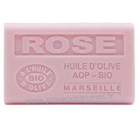 Savon Rose à l'Huile d'Olive Bio AOP de Provence 125g