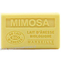 Savon Mimosa au lait d'ânesse bio 60g