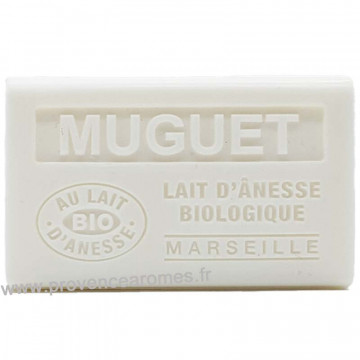 Savon Muguet au lait d’ânesse bio 60g