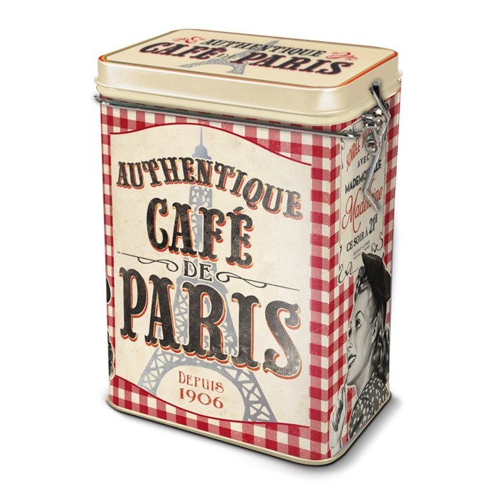 Boîte à café CAFÉ DE PARIS Natives déco rétro et vintage - Provence Arômes  Tendance sud