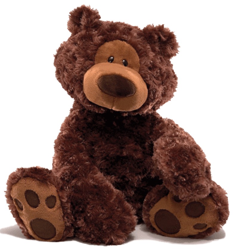 peluche ours marron