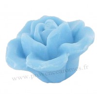 Savon en forme de rose bleu 125g