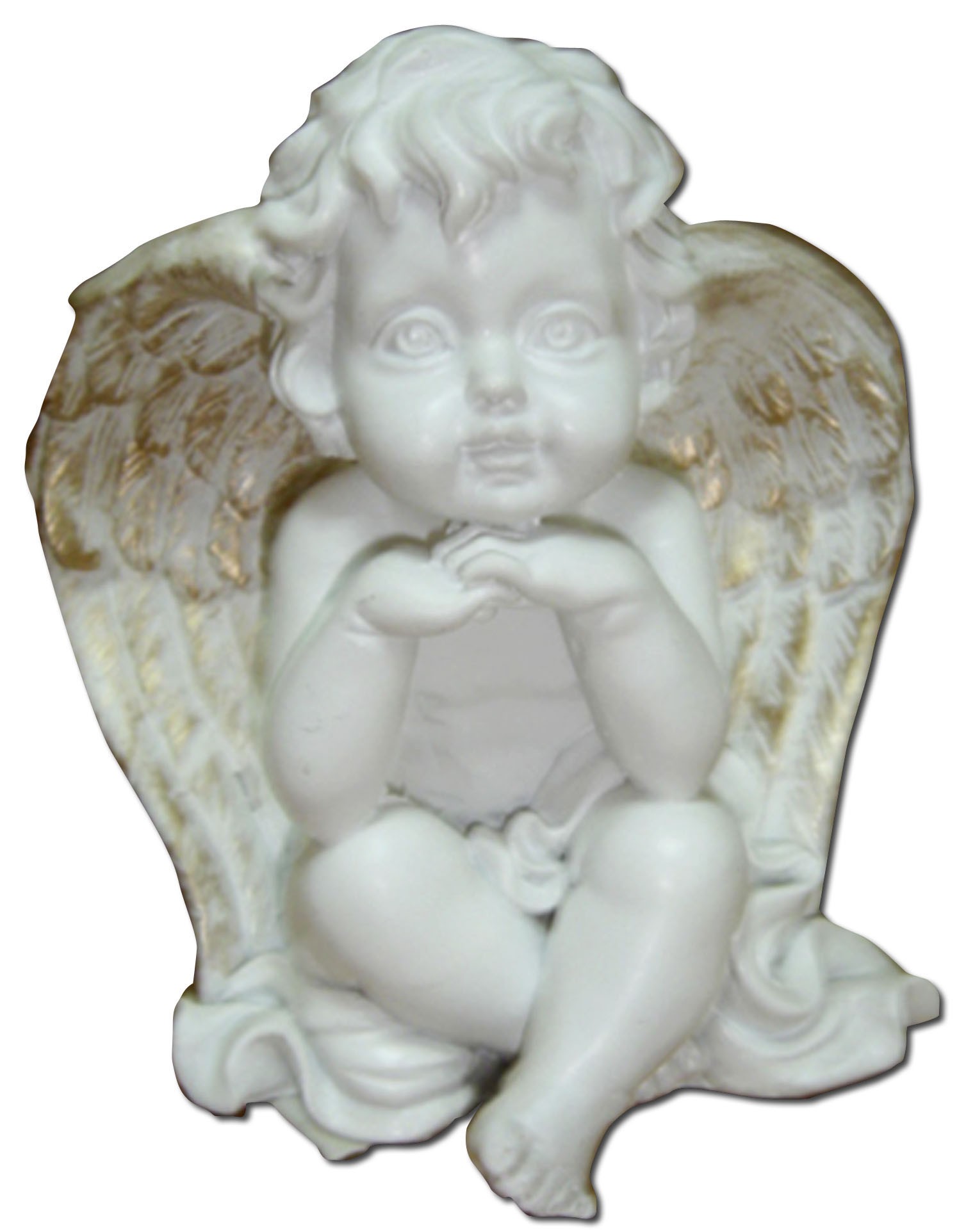 figurine ange cherubin assis provence aromes tendance sud